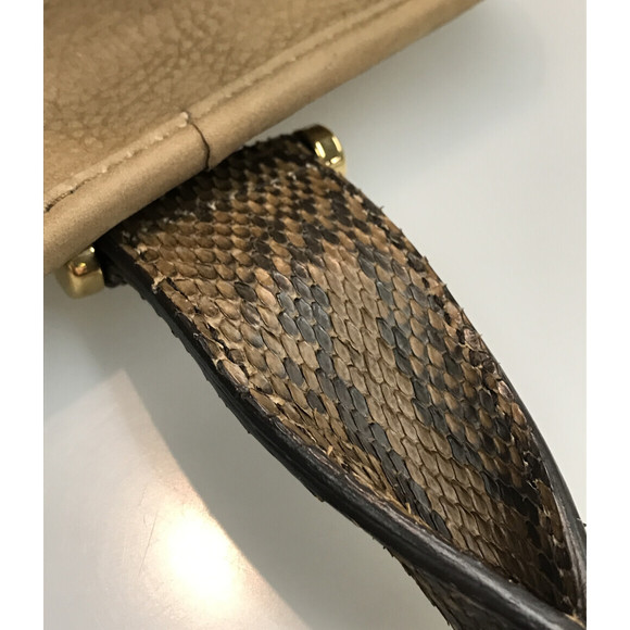 Gucci Handle Python Handbag - Picture 6 of 8